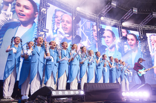 Театр Моди «ловив момент» на «Львів Арені»
